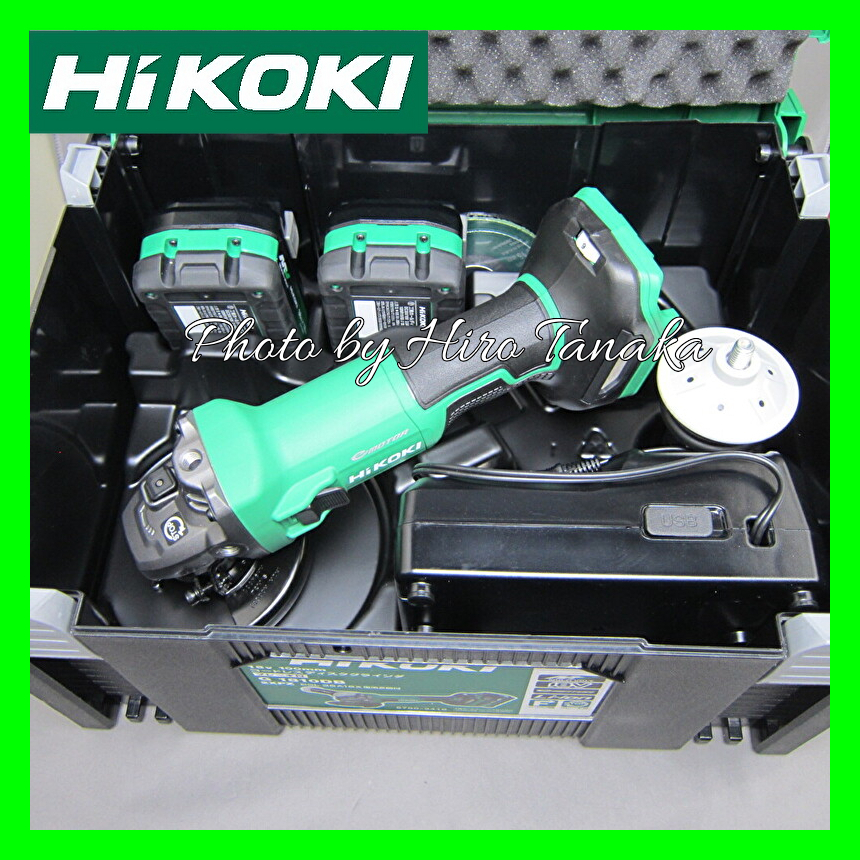 安い大人気 HiKOKI マルチボルト コードレスディスクグラインダ 125mm