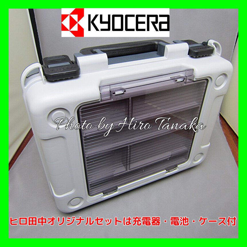 ☆未使用品☆KYOCERA 京セラ 18V 充電式ホットエアガン DHAG180 バッテリー1個（18V 4.0AH） 充電器 セット エアーガン 70484