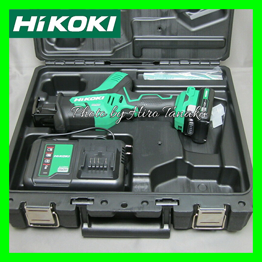 ハイコーキ HiKOKI コードレスセーバソー CR12DA(LS) 10.8V 4.0Ah電池+ 